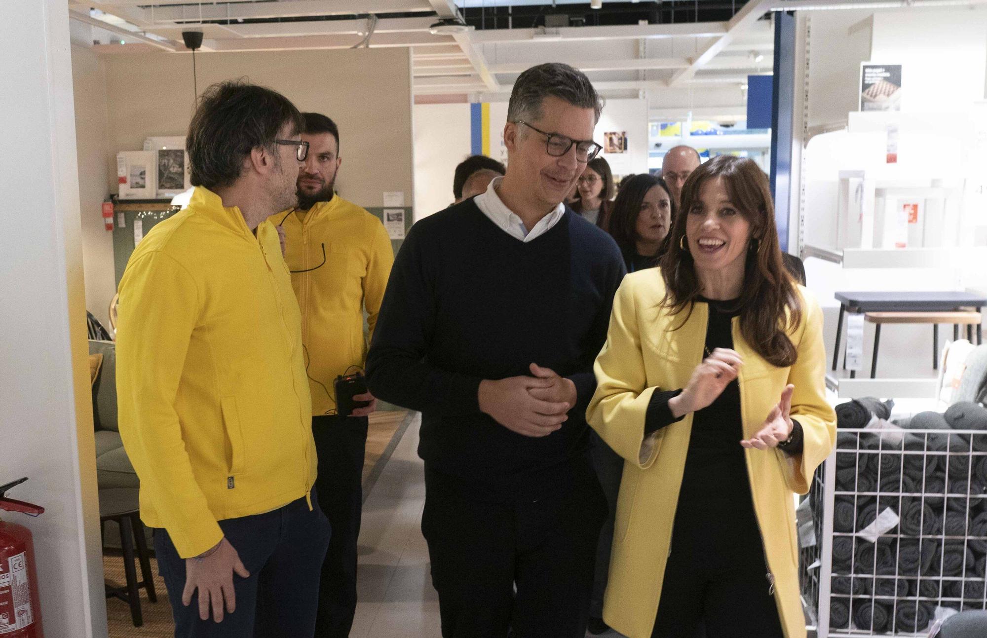 Fotos de la inauguración de la nueva tienda de Ikea en Vitoria