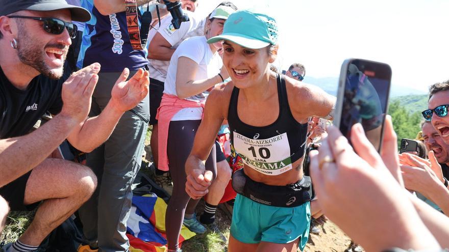Berragerpenean bosgarren izan da Sara Alonso