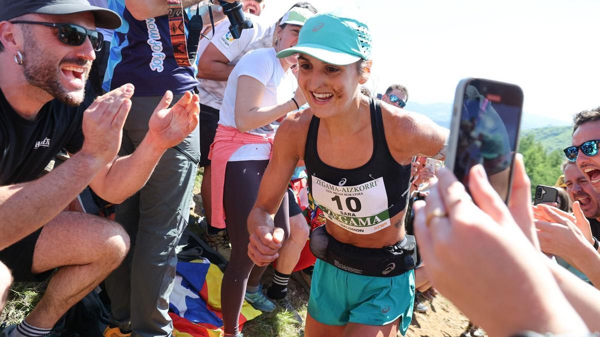 Sara Alonso, Zegama-Aizkorrin.