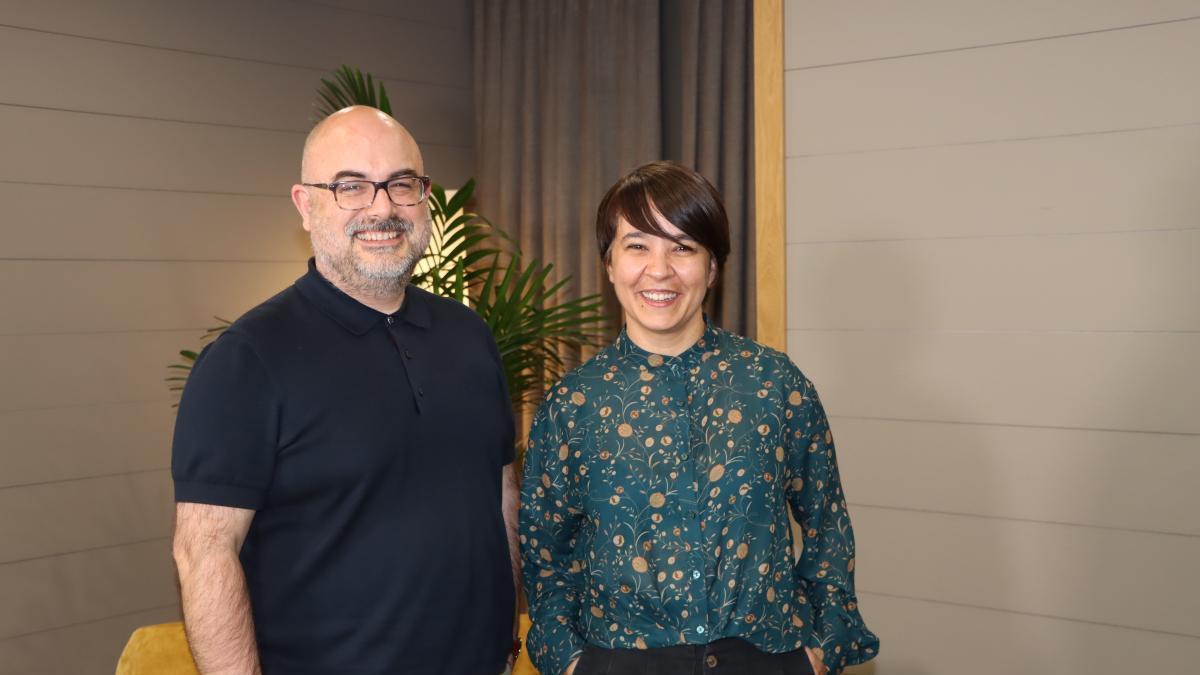 Javier Pardo y Soraya Pérez