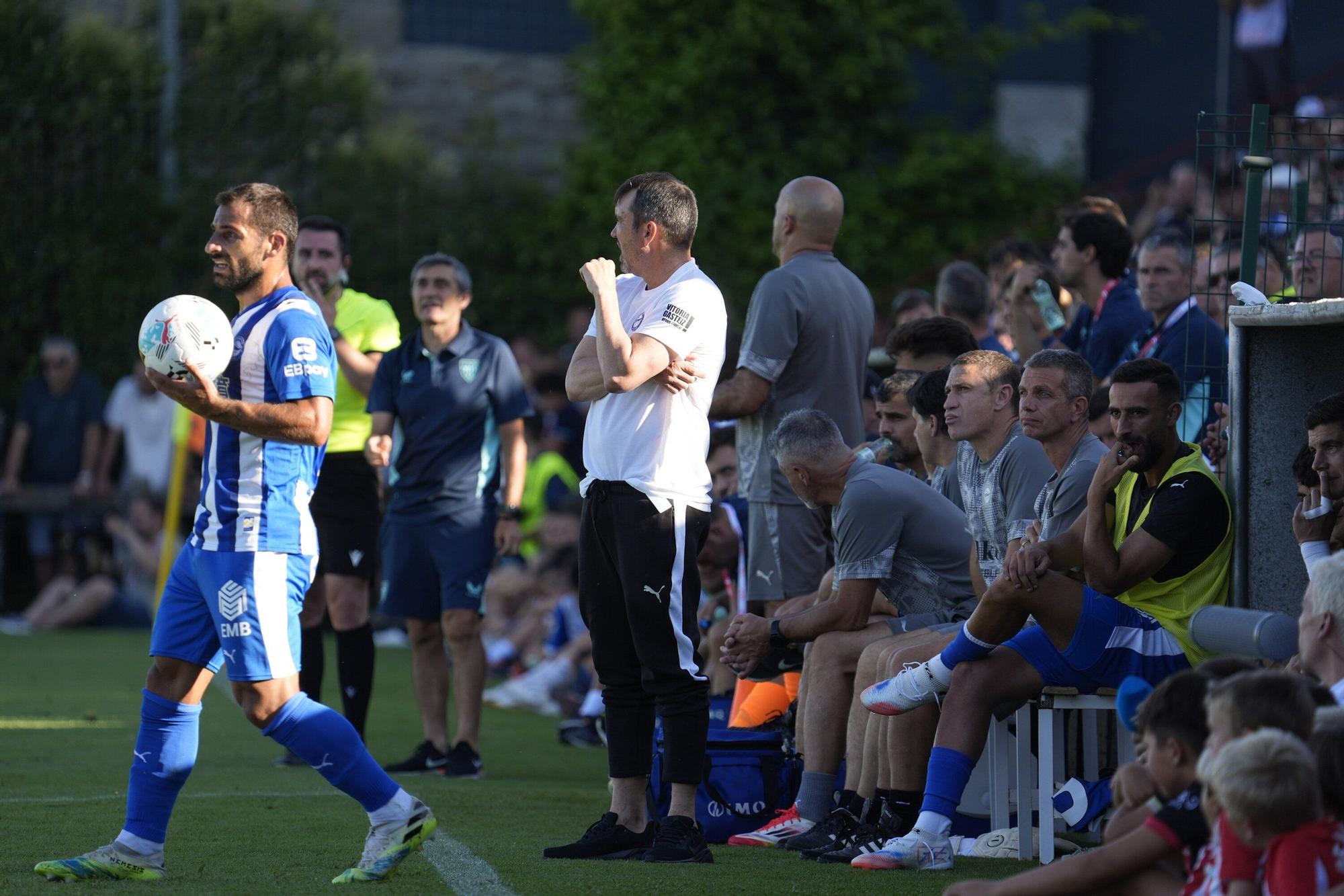 El Alavés-Athletic de pretemporada, en imágenes