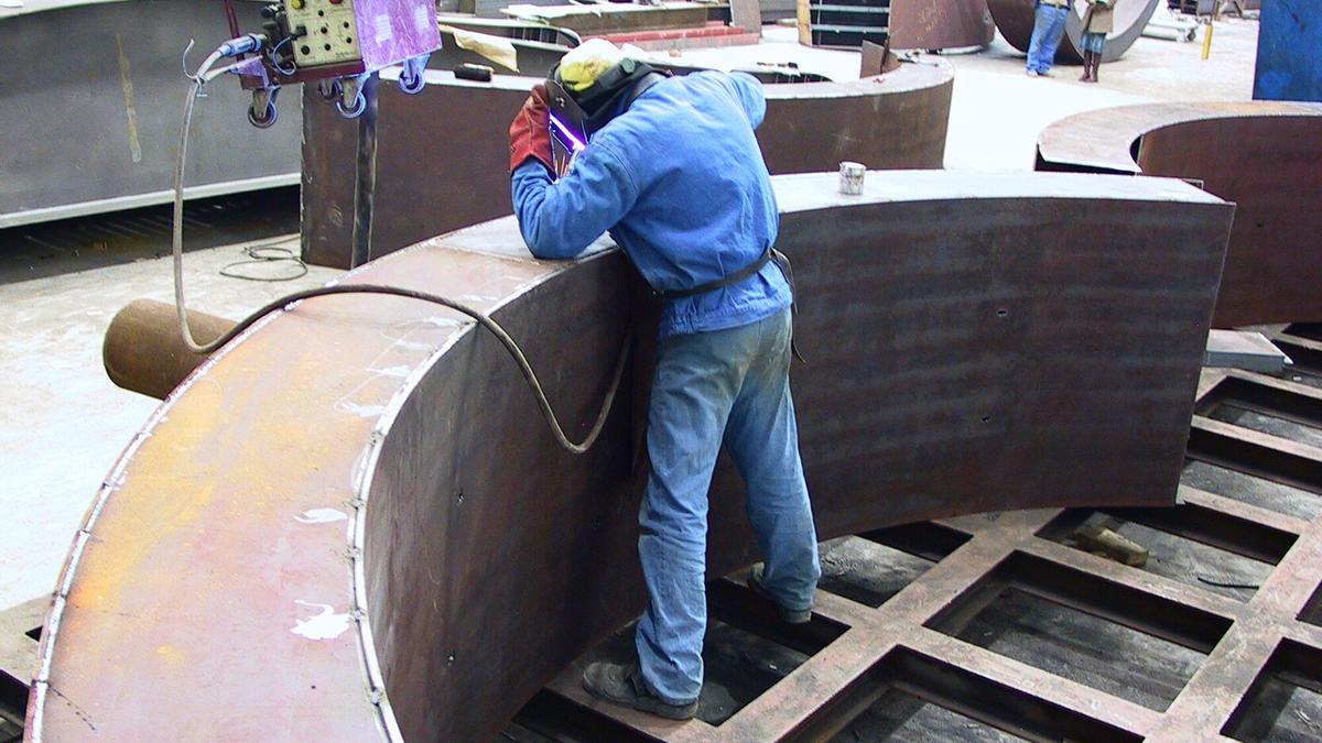 La metalurgia es una de las actividades industriales más afectadas.