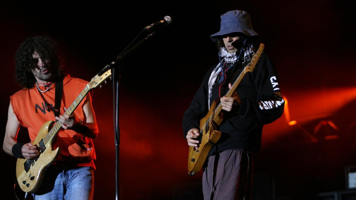 Extremoduro, en 2008 en Trinitarios.