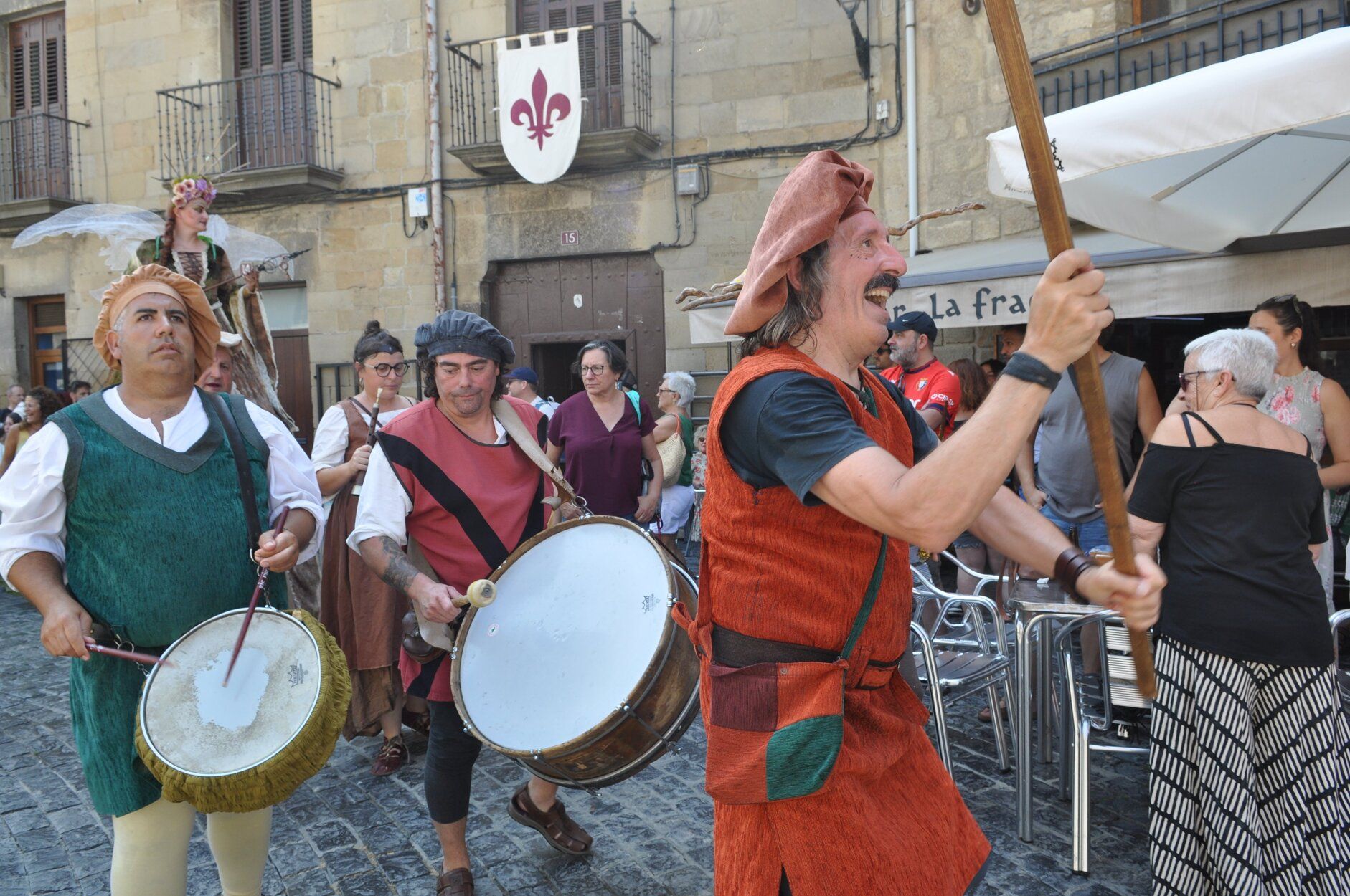 Fotos de las fiestas medievales de Olite