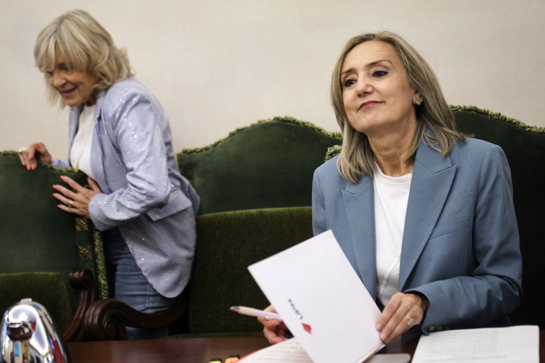 Fotos del pleno del Ayuntamiento de Pamplona (02/10/2025)