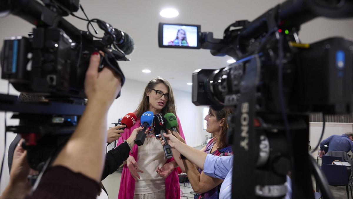 Torrea, antes de participar en un encuentro sobre comunicación y cooperación internacional