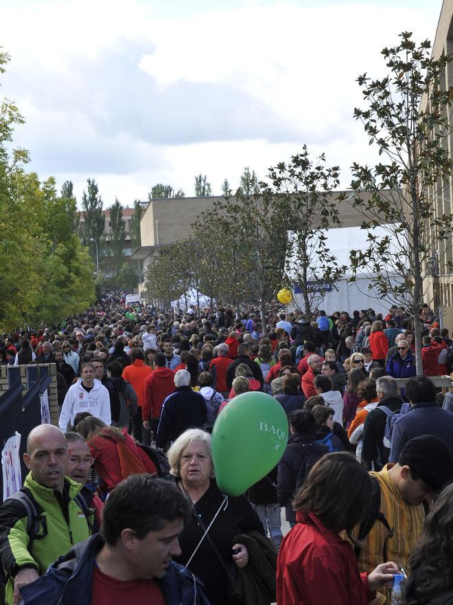 Así se vivieron los Nafarroa Oinez organizados por Paz de Ziganda en Villava