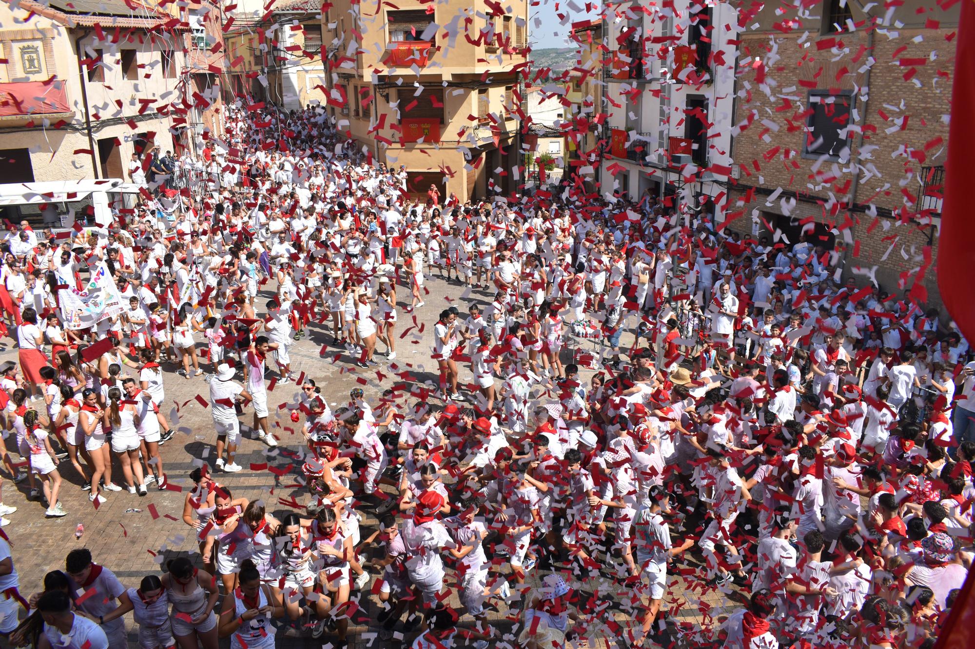 Fotos del chupinazo de Funes