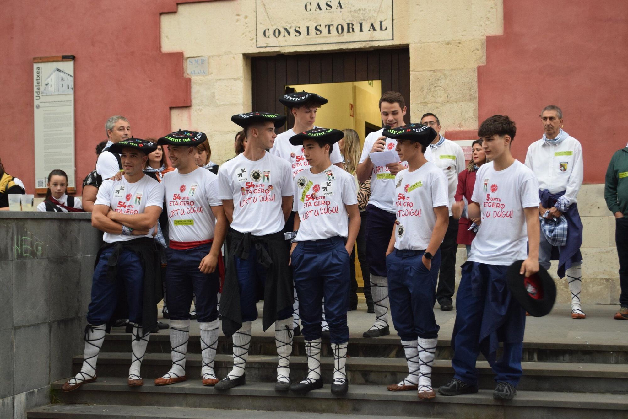 Txupinazo fiestas Agurain 2025