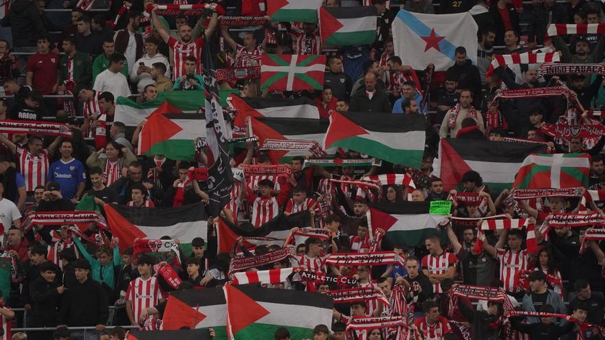 Dani Garrido denuncia la &quot;censura&quot; de la realización televisiva al homenaje a Palestina en San Mamés