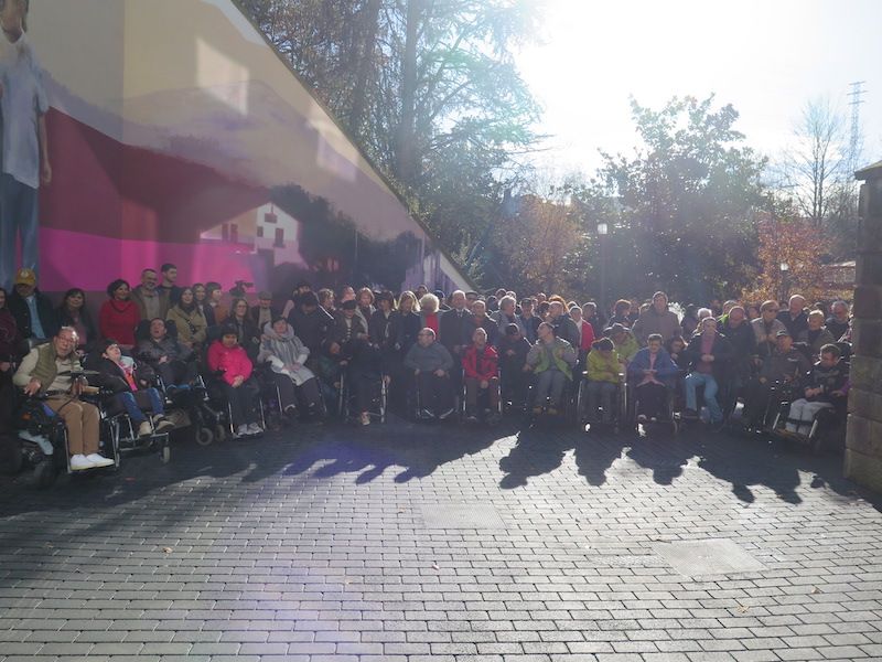 Inauguración de las nuevas instalaciones de Aspace en Urretxu