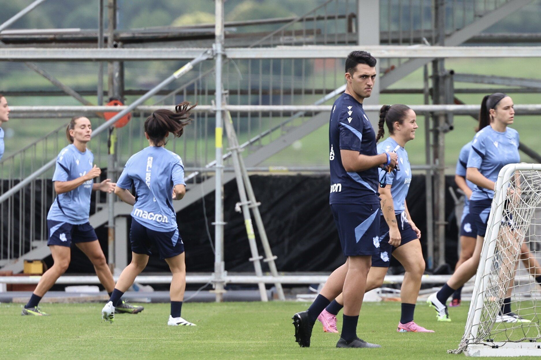 Primer entrenamiento de la Real femenino