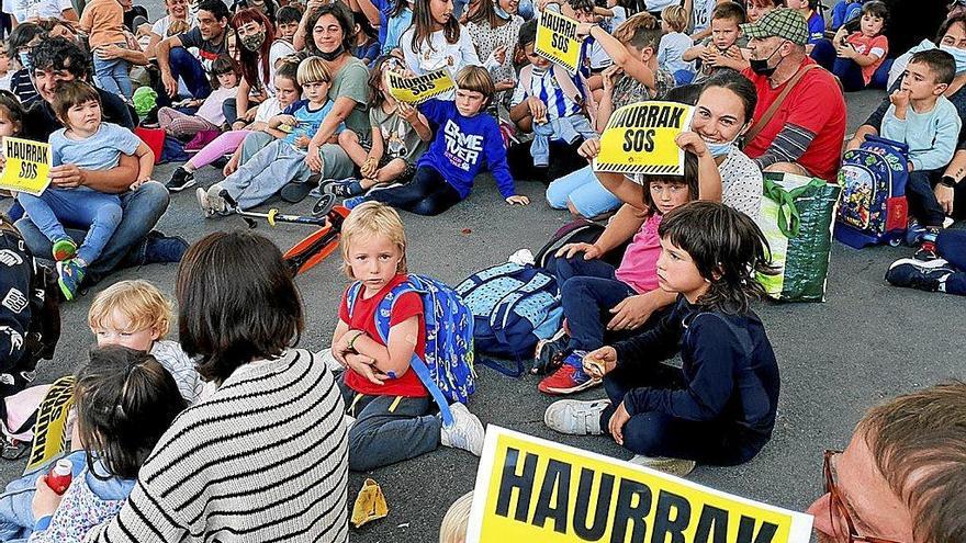 Contra la mascarilla obligatoria en primaria