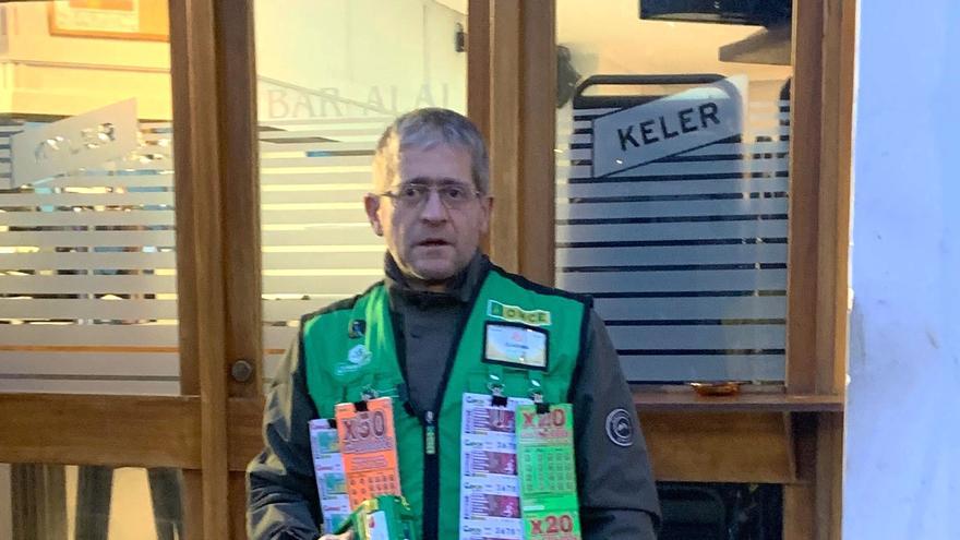 Un vizcaino se lleva 20.000 euros con el cupón de la ONCE