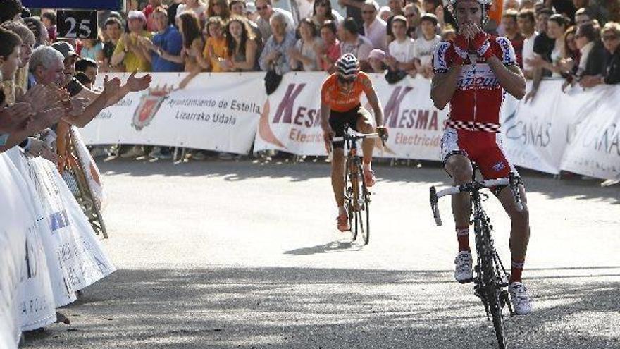 Dani Moreno impide el triunfo de Mikel Landa