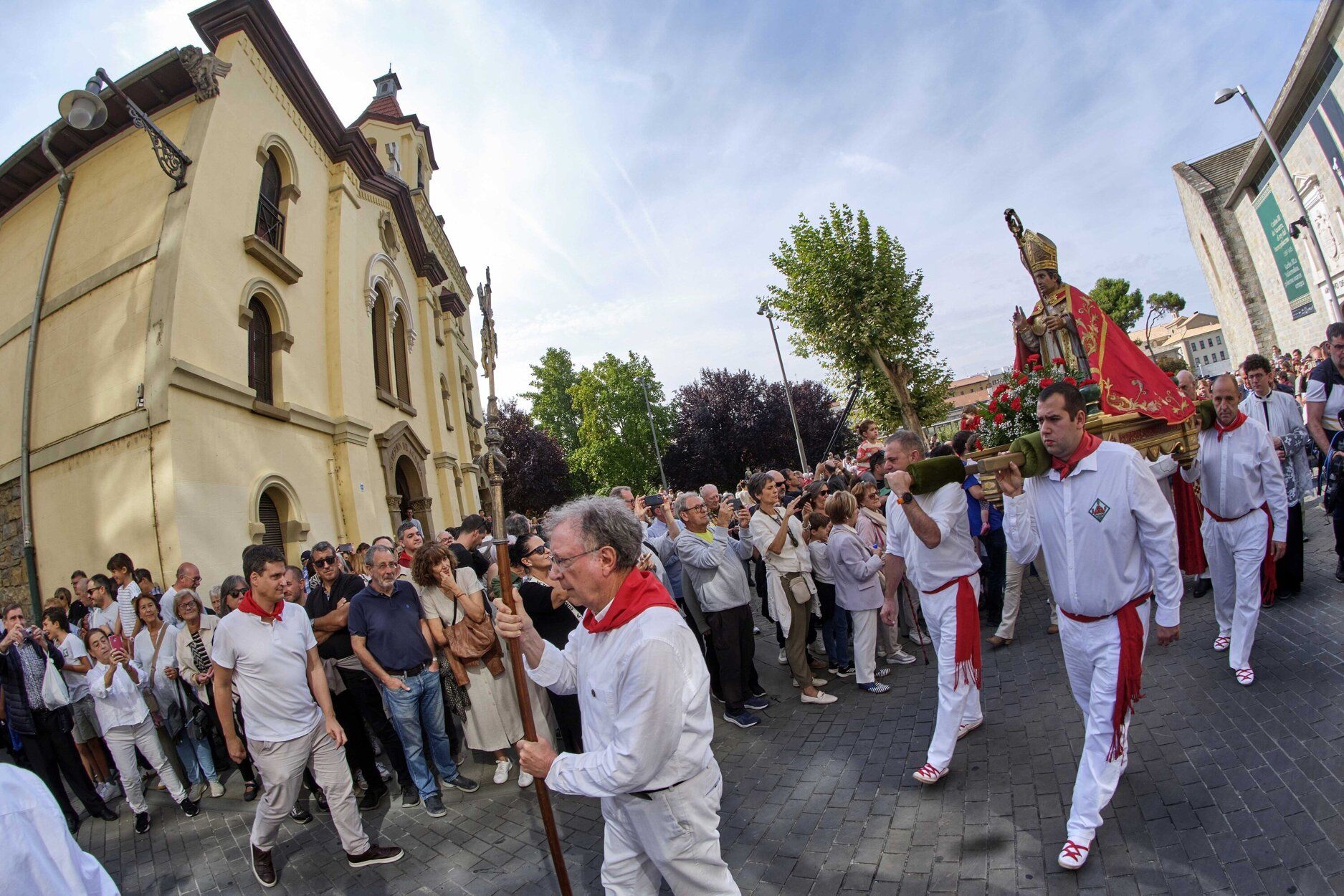 Fotos de la procesión de San Fermín Txikito