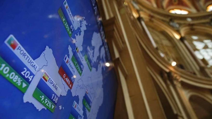 El Ibex rebota un 1,32 % tras aceptar Grecia las condiciones de su rescate