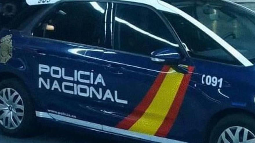 Coche de la Policía Nacional.