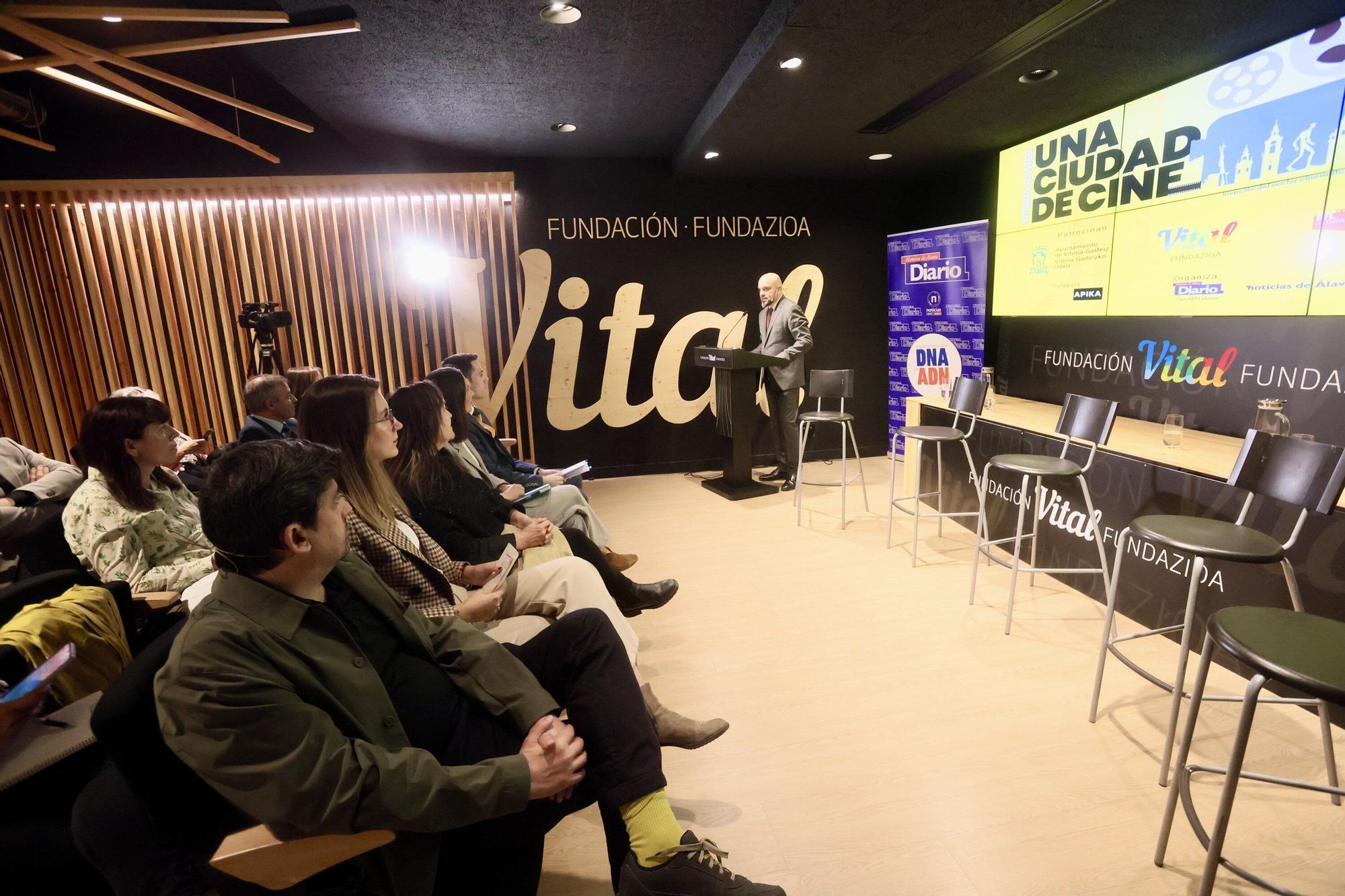 En imágenes: DNA organiza el encuentro 'Vitoria, ciudad de cine'