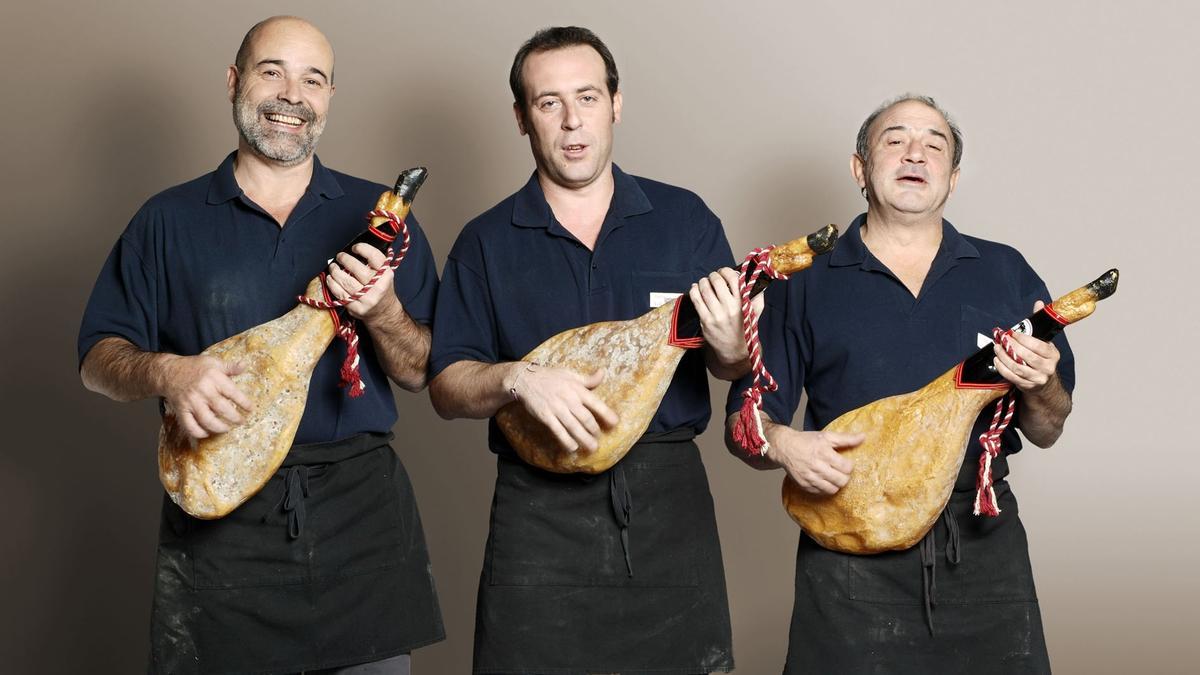 Antonio Resines, Antonio Molero y Jesús Bonilla en &#039;Los Serrano&#039;.