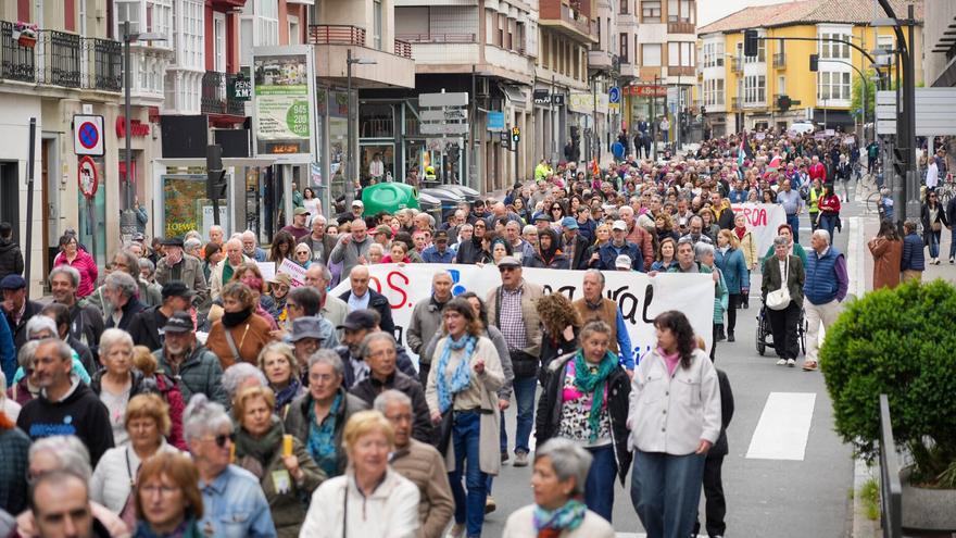 Marcha en Vitoria contra "el desmantelamiento" de la sanidad pública vasca