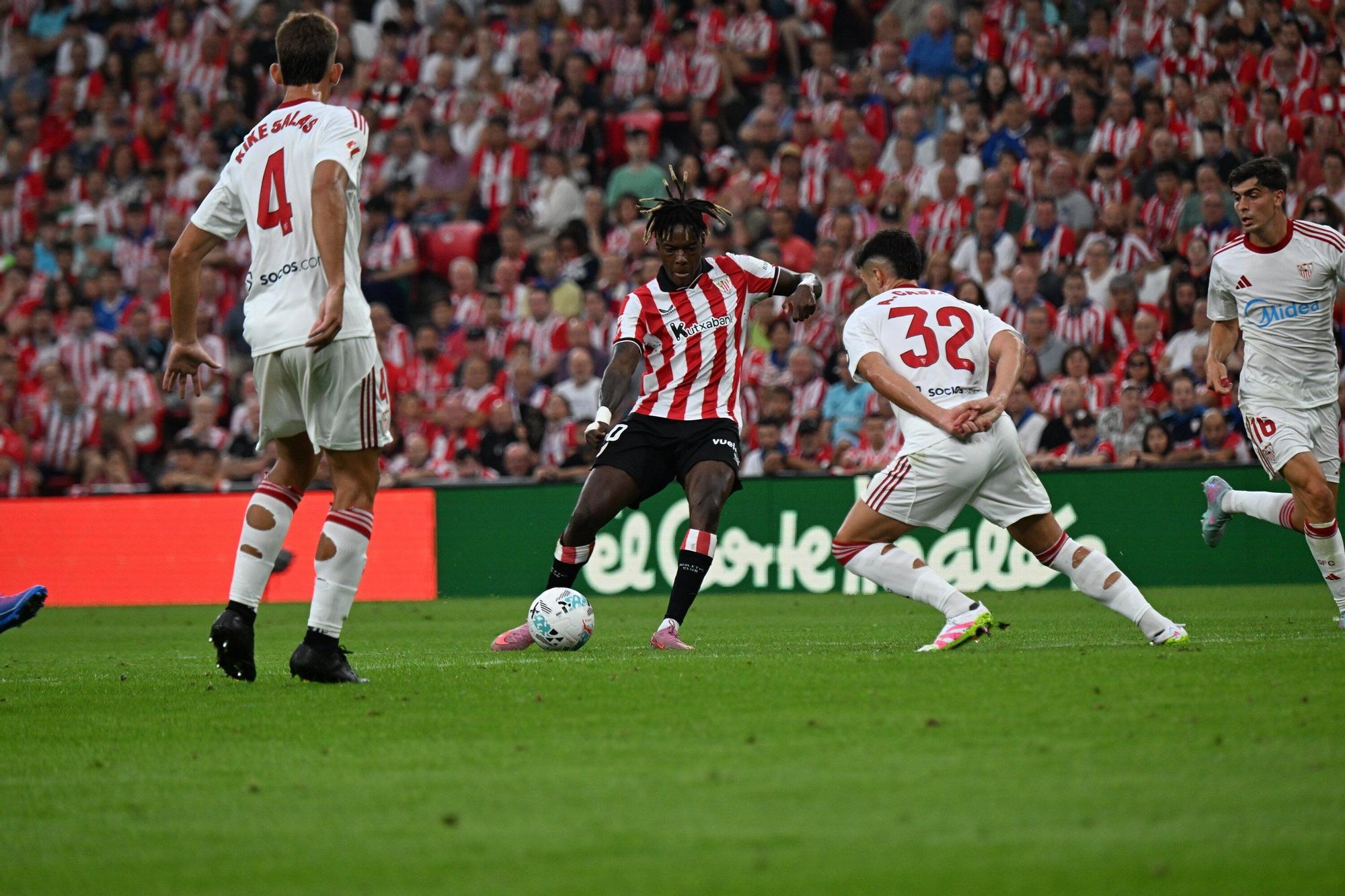 El Athletic-Sevilla, en imágenes