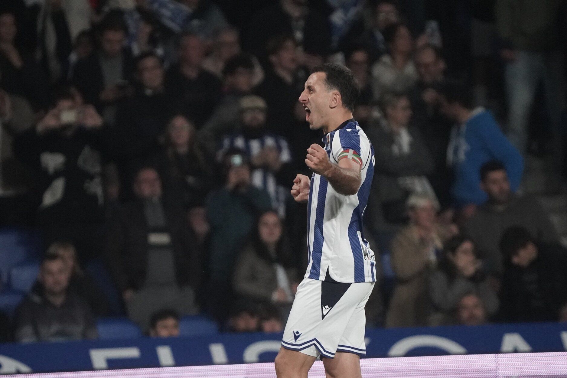 Las mejores imágenes del partido entre la Real y el Sevilla