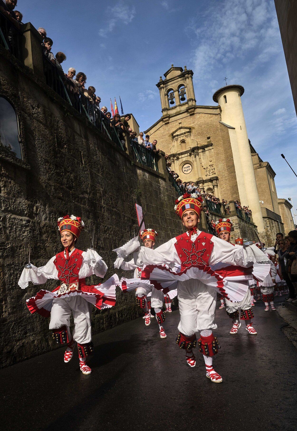 Fotos de la procesión de San Fermín Txikito