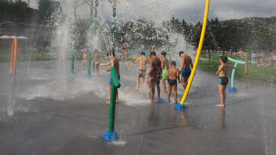 Los azkoitiarras apuestan por un parque de chorros de agua para hacer frente al calor estival