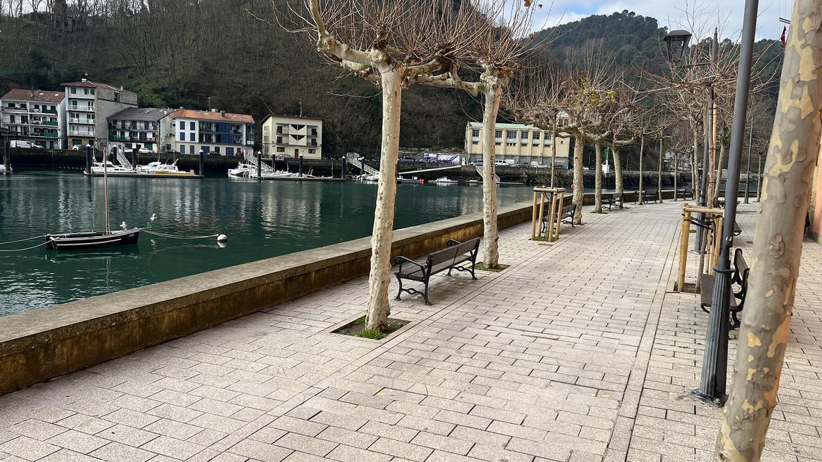 Paseo de Bonanza en Donibane