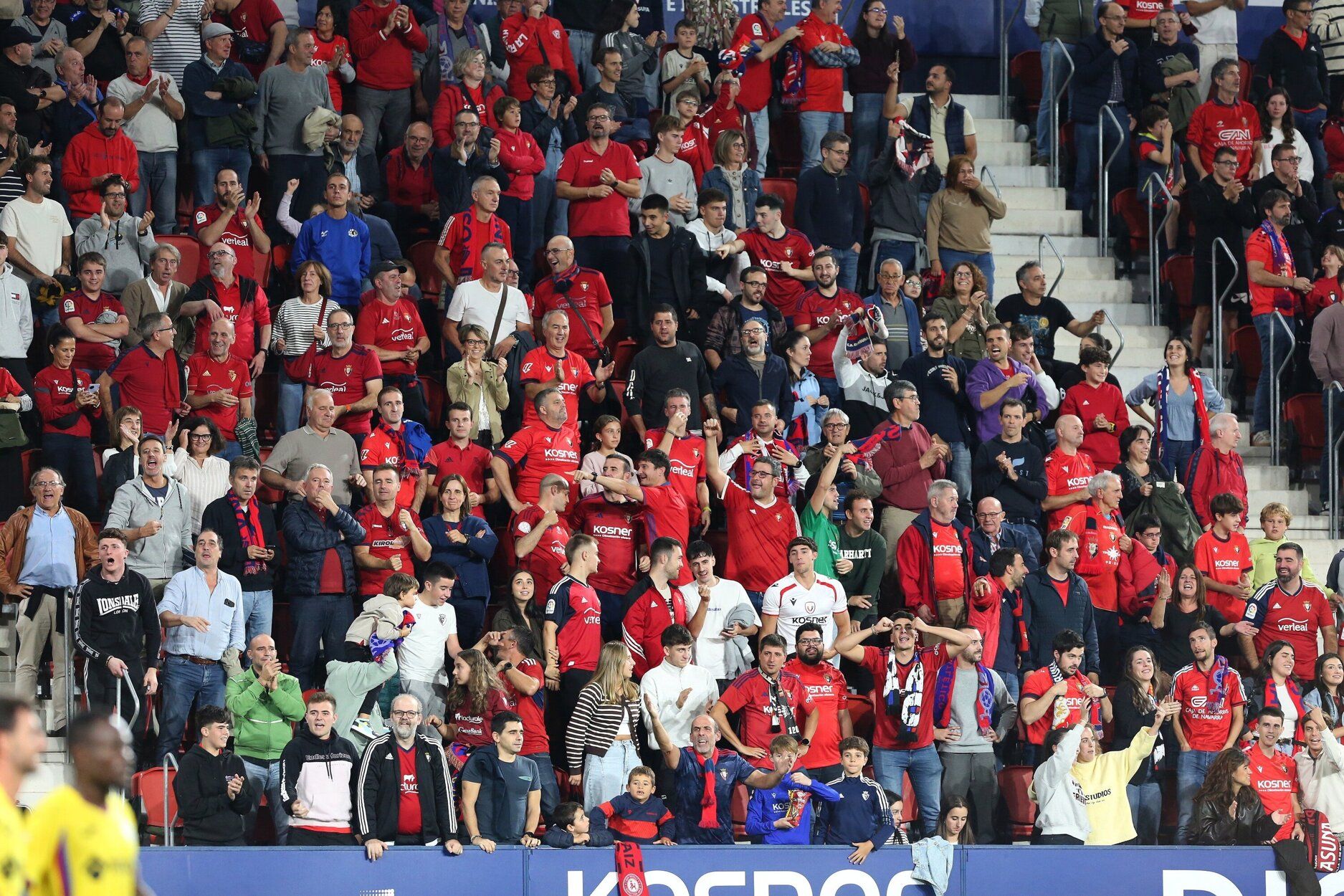 Fotos del Osasuna-Getafe en El Sadar
