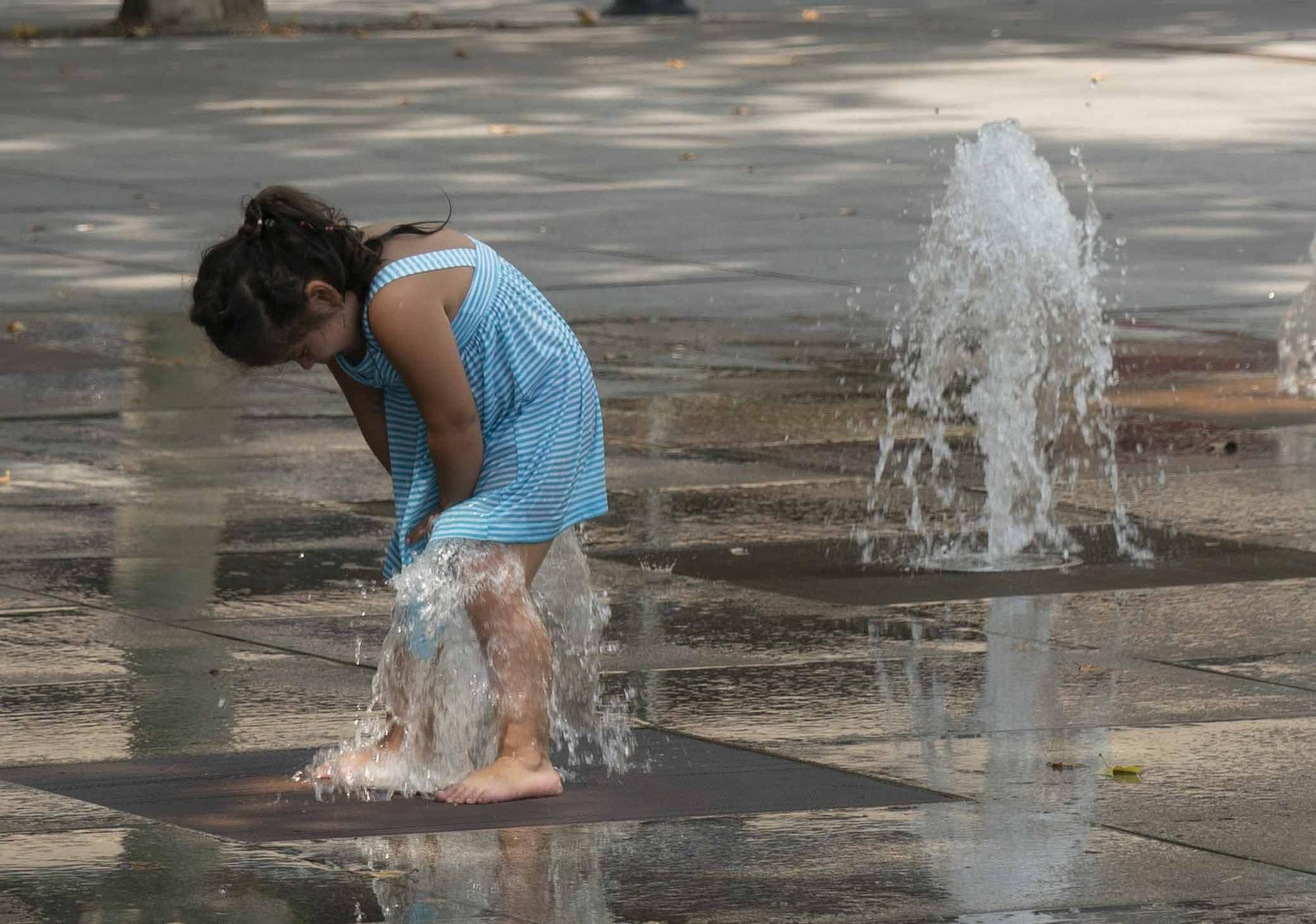 En imágenes: Vitoria sufre los estragos de la ola de calor