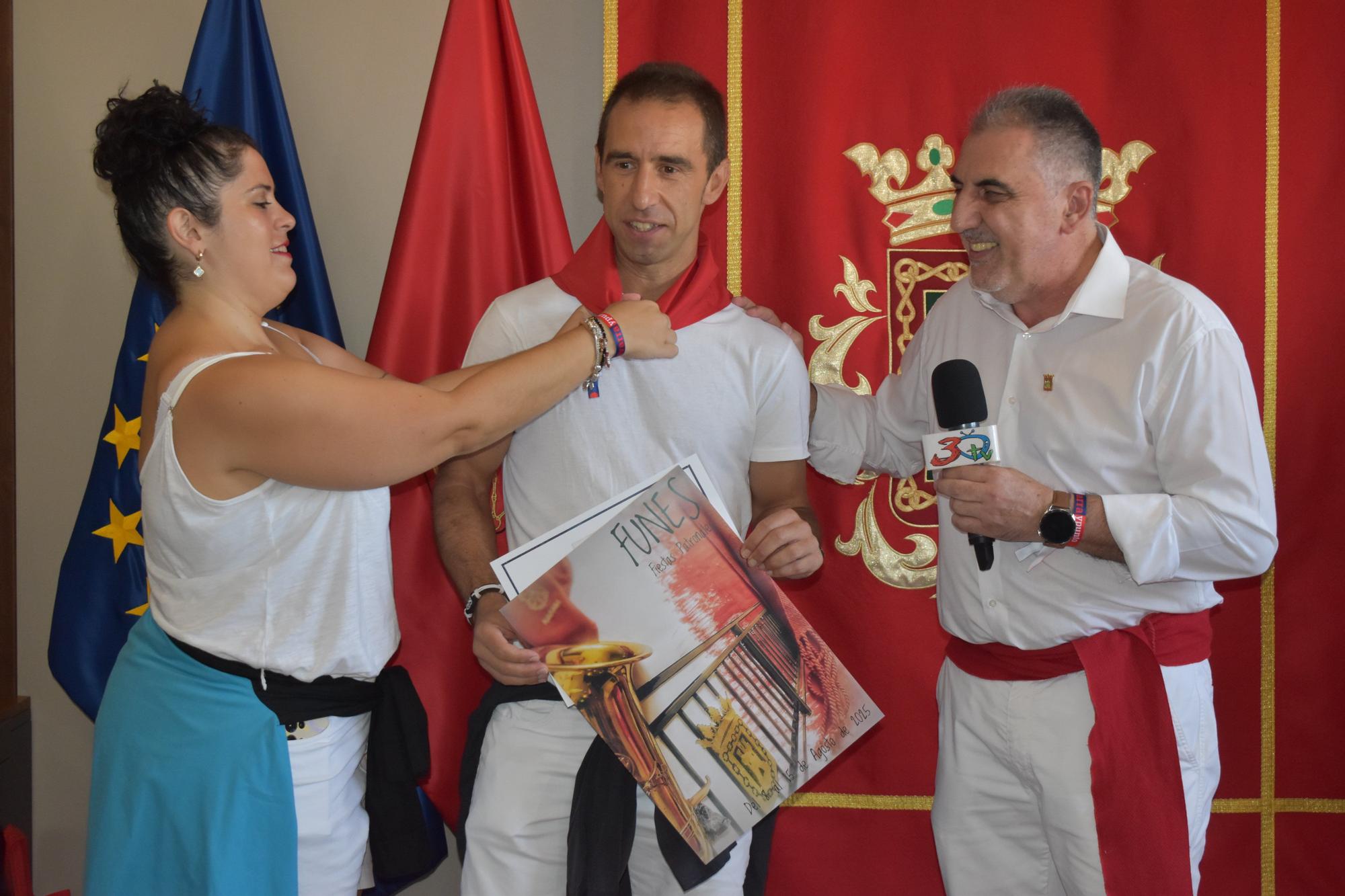 Fotos del chupinazo de Funes