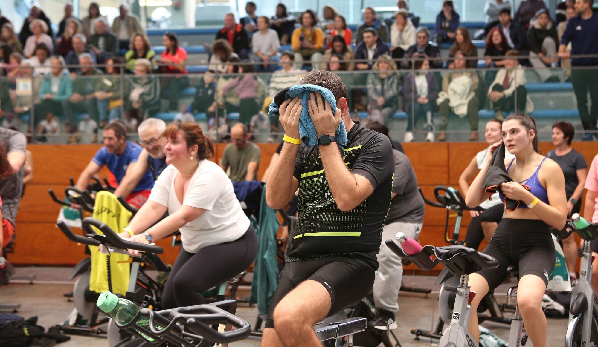 Spinning Band Solidario en Ororbia: música y deporte en directo por una buena causa