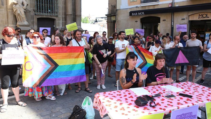 Movimientos transfeministas se unen en Pamplona para dar una respuesta al movimiento feminista transexcluyente