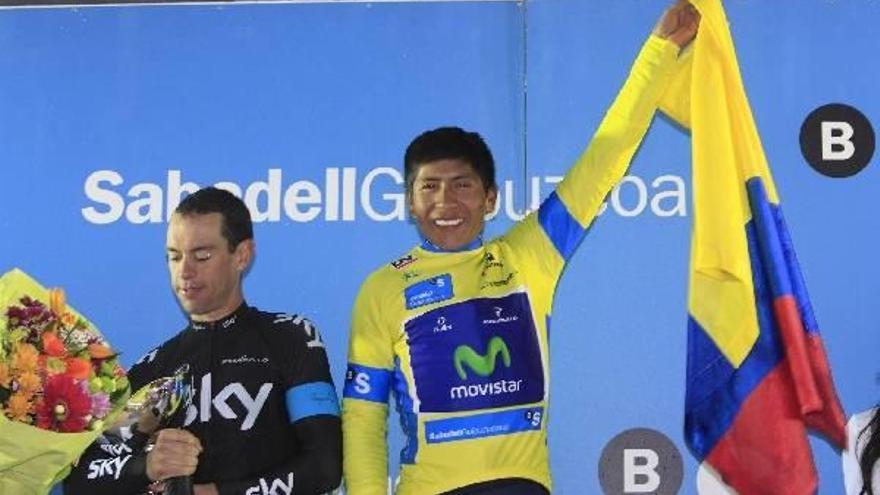 Nairo Quintana: &quot;Tengo buenos recuerdos de la Vuelta al País Vasco&quot;