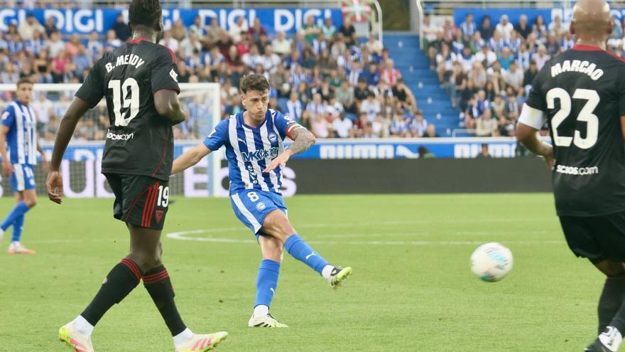 El 1x1 del Alavés-Sevilla: imprecisión generalizada