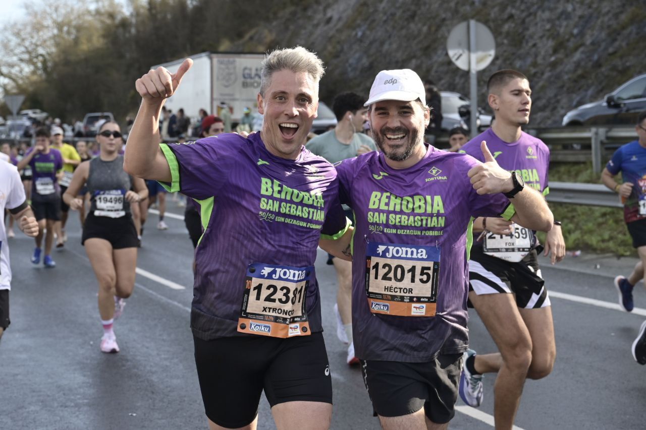 La Behobia, a su paso por Gaintxurizketa