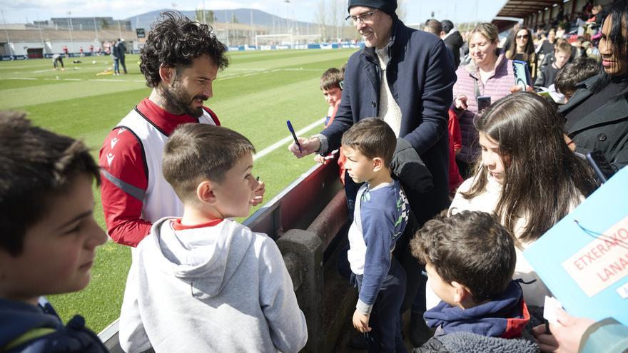 Osasuna culminará su preparación para el Alavés con un entrenamiento a puerta abierta en El Sadar