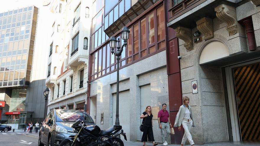 Kutxabank podrá derribar parte de su sede central en Bilbao