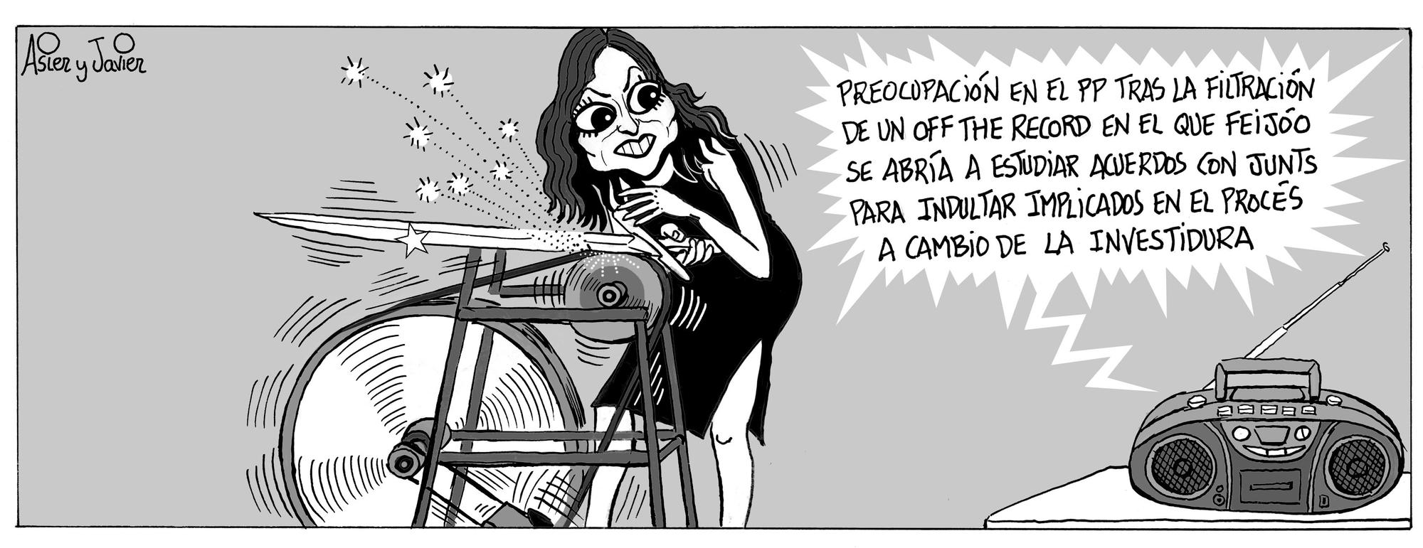 La tira de Asier y Javier del miércoles 14 de febrero