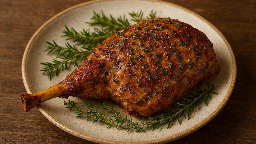 Del horno a tu mesa: Cordero lechal asado con hierbas aromáticas, la receta que conquista paladares