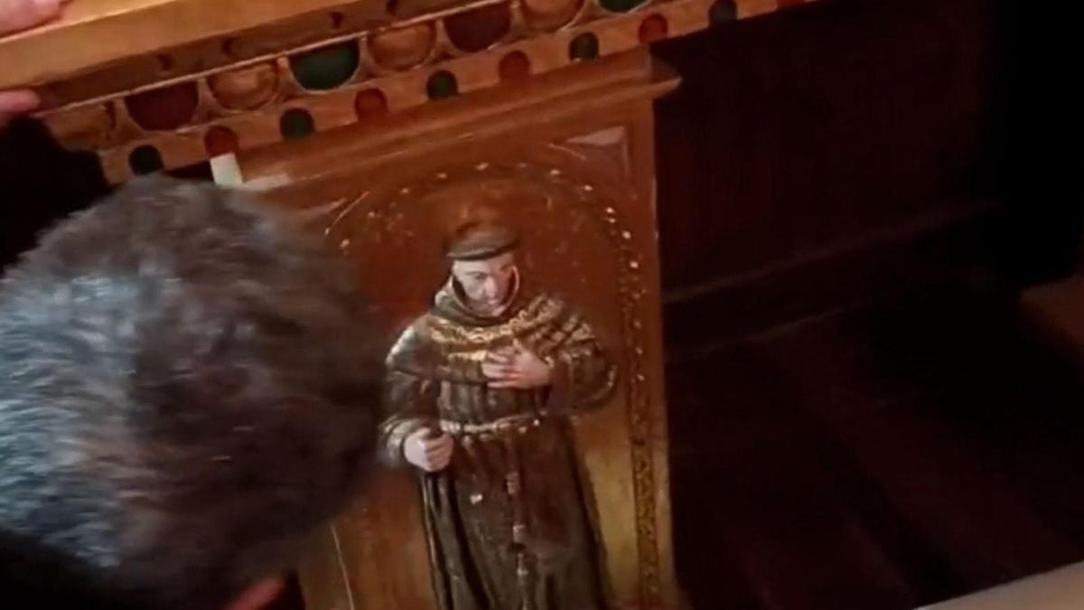 Algunas de la piezas han sido recuperadas por los agentes.