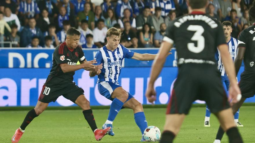Primera prueba para la rotación albiazul
