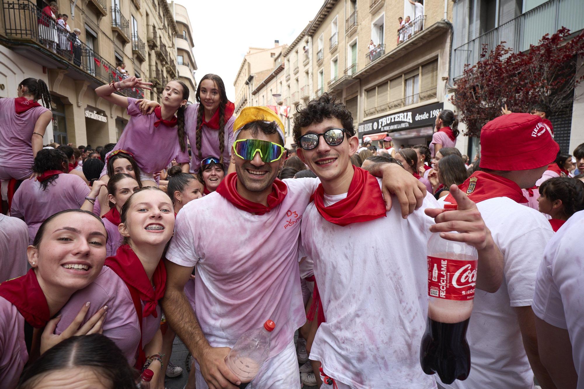 Fotos del cohete de las fiestas de Tudela 2025