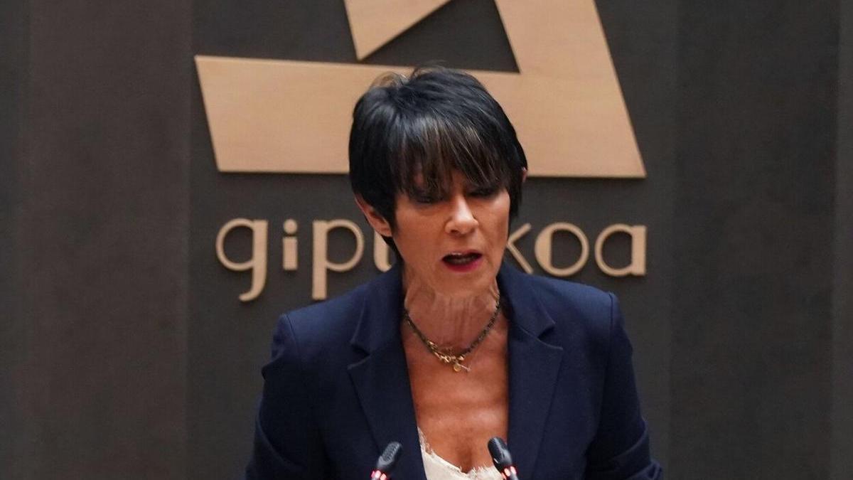 La portavoz de EH Bildu en las Juntas, Maddalen Iriarte