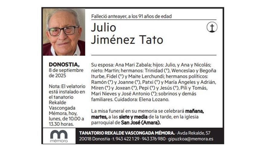 Julio Jiménez Tato