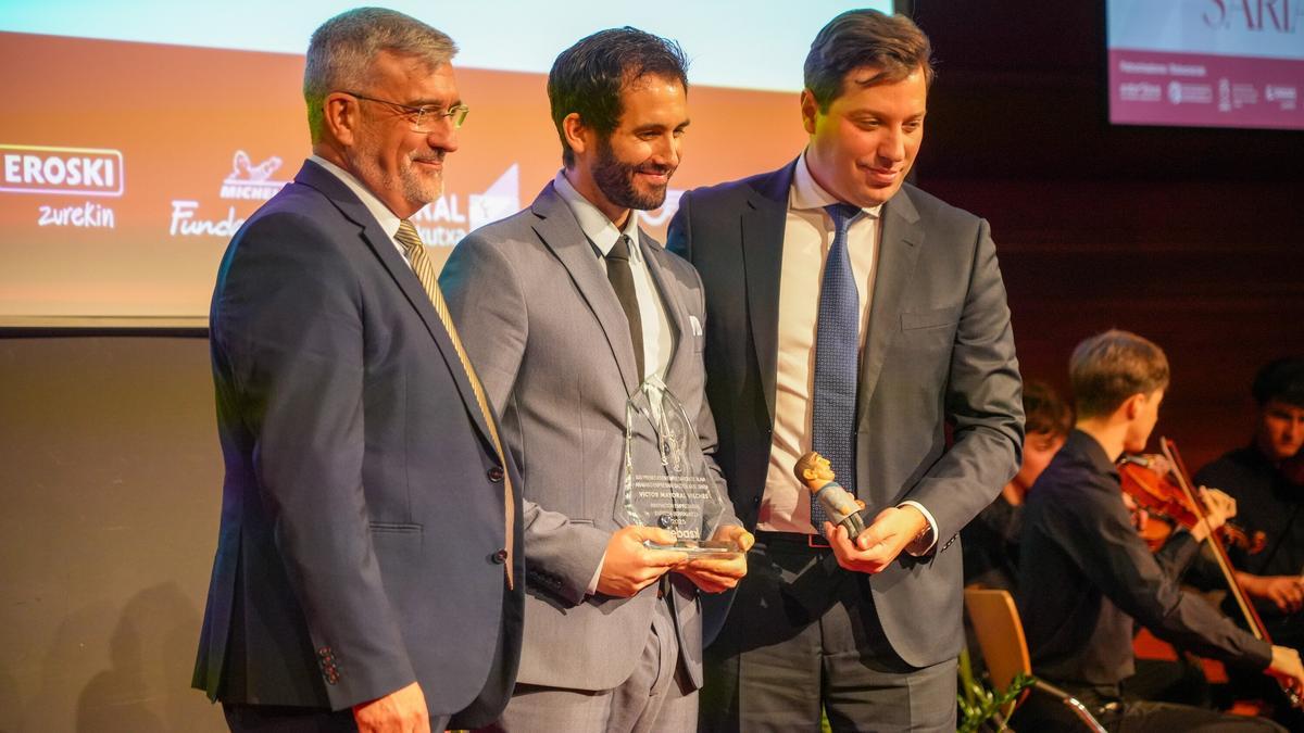 l premio &#039;Joven Empresario/a a la Innovación&#039;, ha sido para Víctor Mayoral, de la empresa Alias Robotics Mayoral Vilches