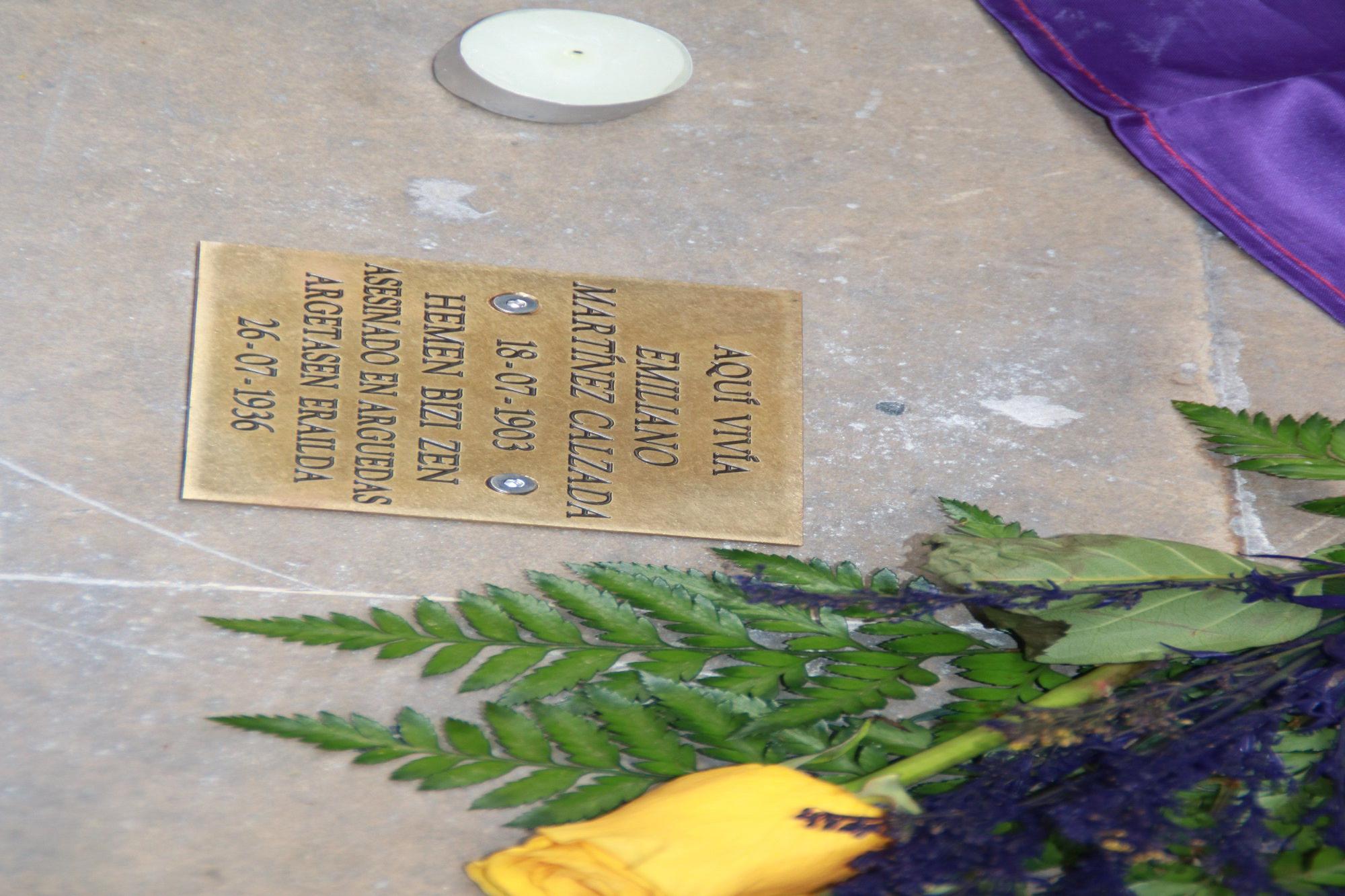 Homenaje en Corella a 7 de sus 85 vecinos asesinados en el golpe de estado de 1936