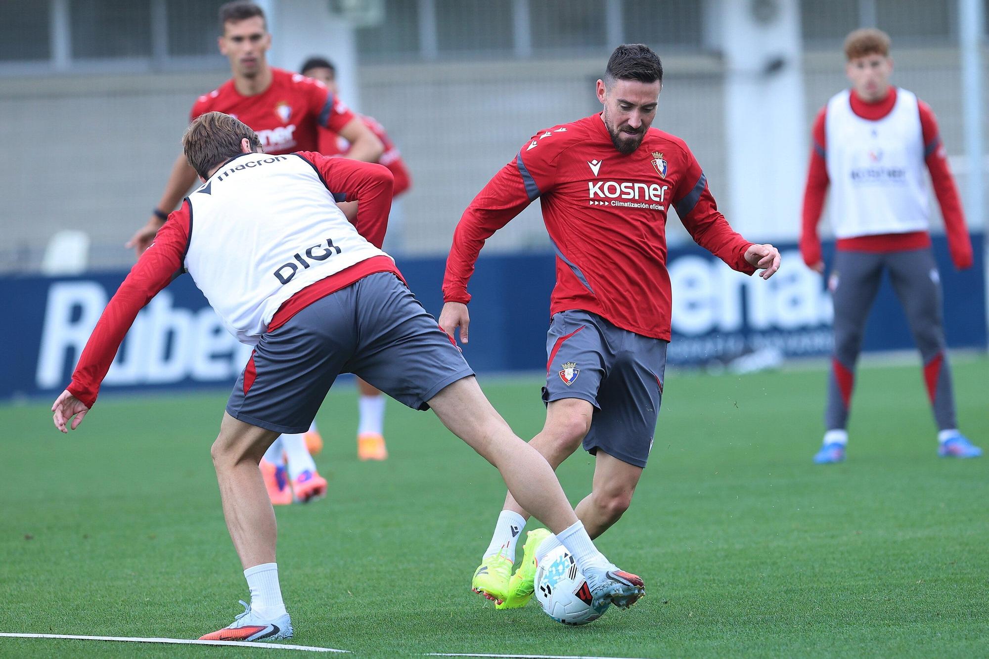 Fotos del entrenamiento de Osasuna (24 de septiembre de 2025)